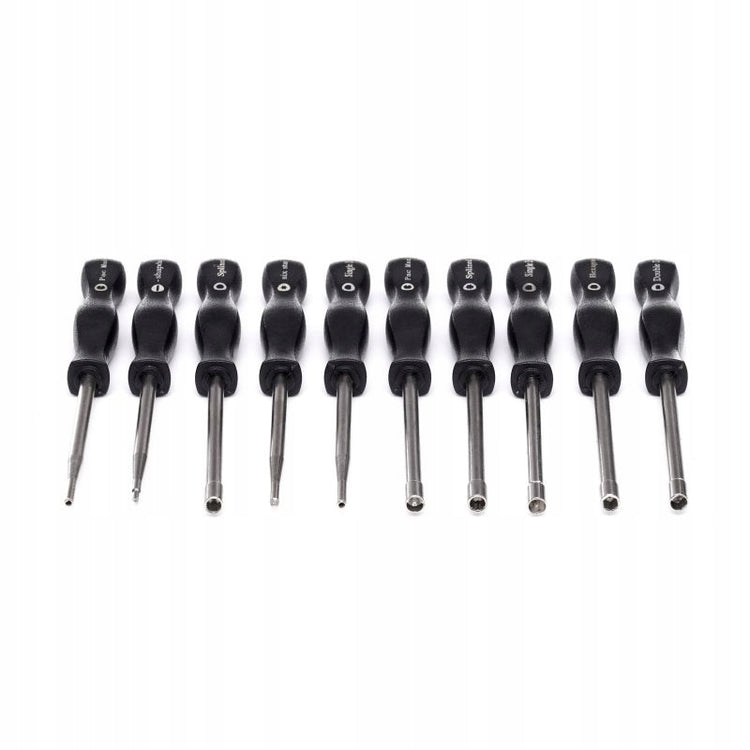 Karbūratorių reguliavimo raktų rinkinys „Kraft&Dele KD11246“, 10 vnt.