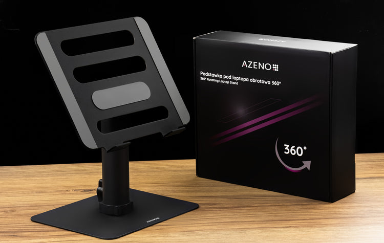 Reguliuojamas nešiojamojo kompiuterio stovas „Azeno AZ-0139“