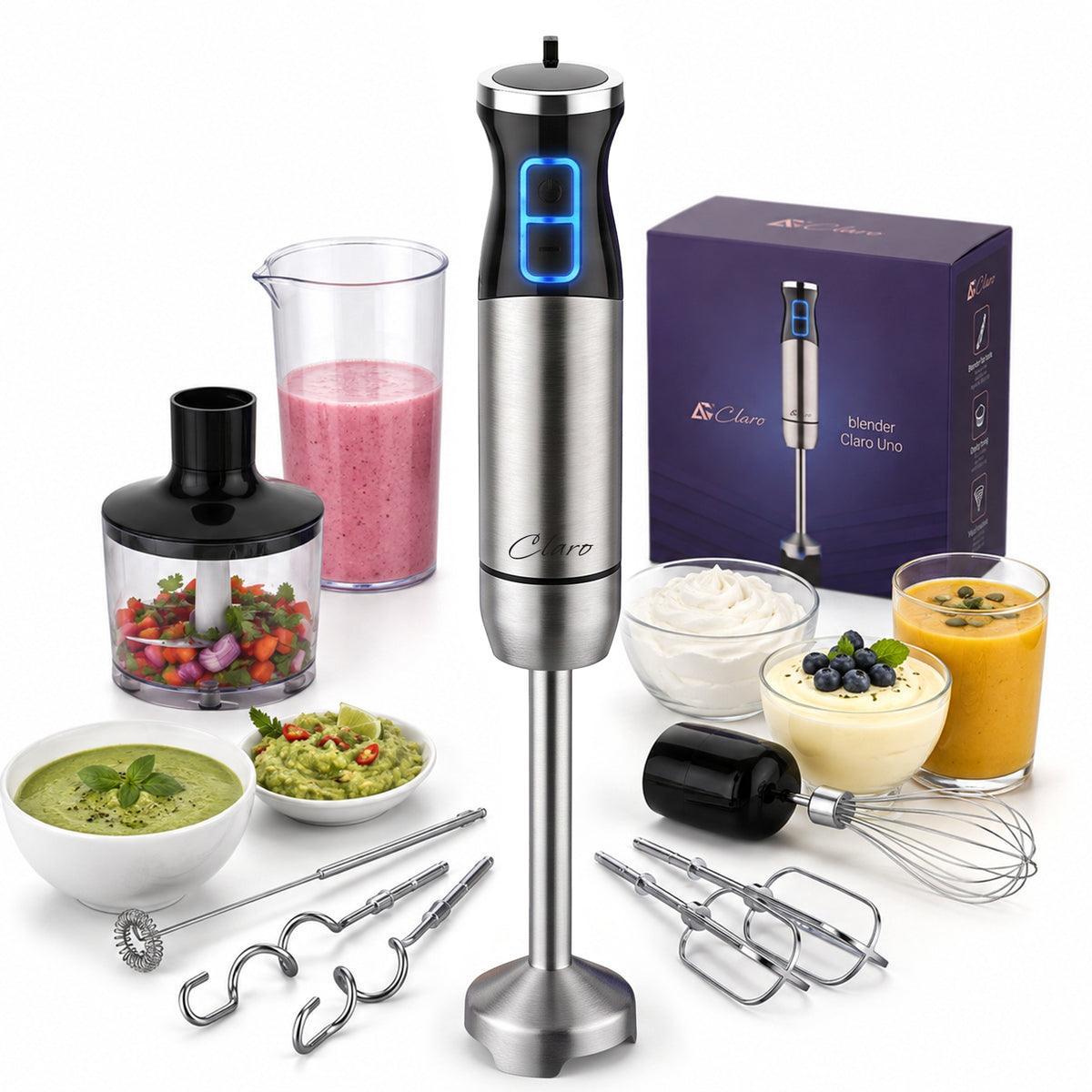 Rankinis trintuvas „Arsa Go Claro Uno“ 6 viename, 1800 W, 24 greičiai – nuotrauka 1
