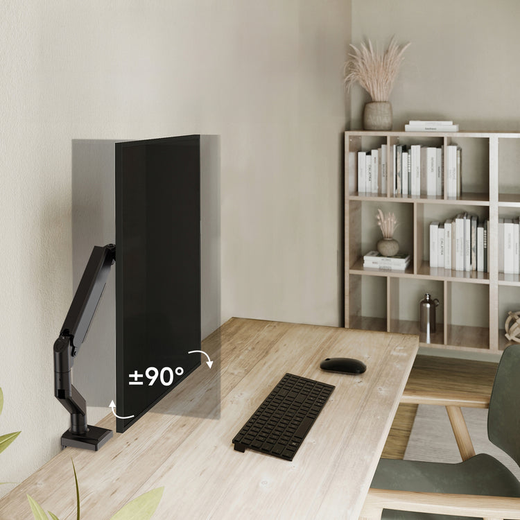 Ergonomiškas monitoriaus laikiklis „Athletic“, 10–40“, VESA, PIVOT