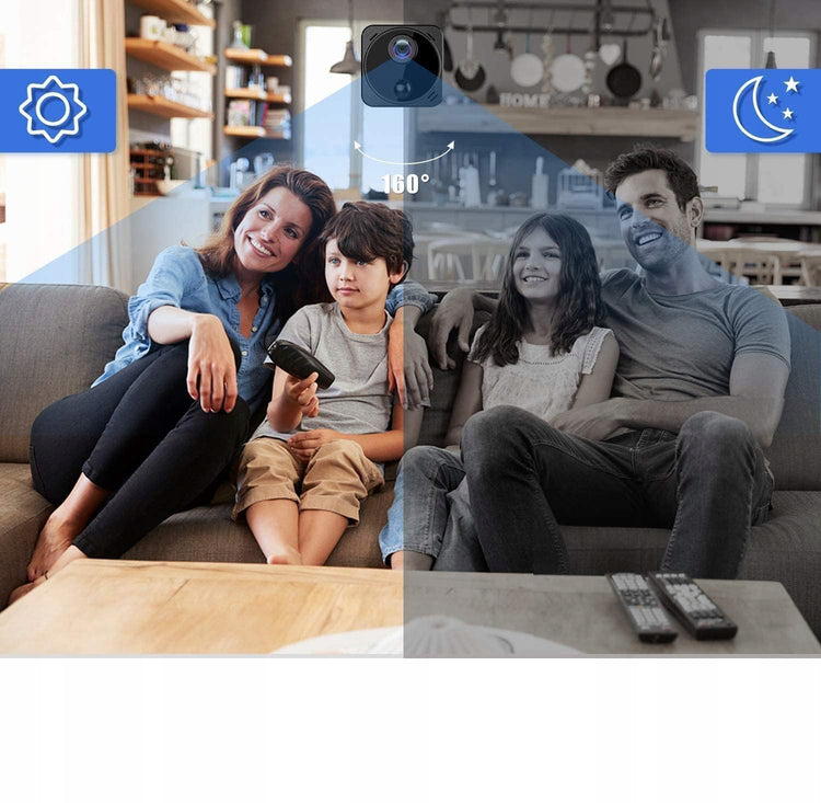 Mini magnetinė Wi-Fi kamera „Onshop M7“ 4K su IR naktiniu matymu