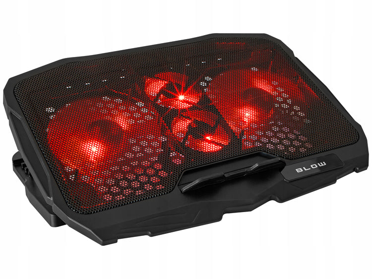 Nešiojamojo kompiuterio aušinimo padėklas „Blow“ 12–17" su 4 ventiliatoriais
