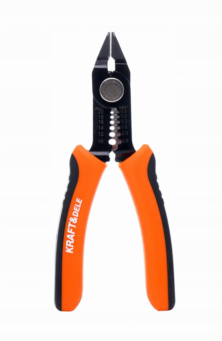 Tikslios kirpimo replės su gnybtų užspaudimu „Kraft&Dele KD10691“, 140 mm