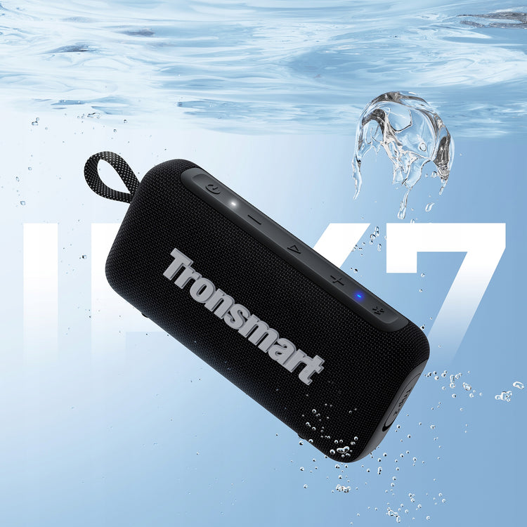 Nešiojama Bluetooth kolonėlė „Tronsmart Trip 2“, 10 W, IPX7, juoda