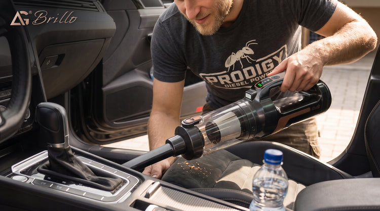 Belaidis rankinis dulkių siurblys automobiliui „Arsa Go Brillo“, 20 kPa, 9 viename