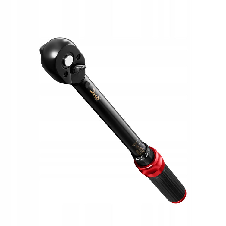 Dinamometrinis raktas „Delphi Tools“ 3/8" 10–60 Nm su kalibravimo sertifikatu