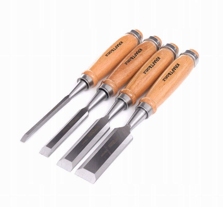 Staliaus kaltų rinkinys „Kraft&Dele KD11770“, 4 vnt., 6–24 mm
