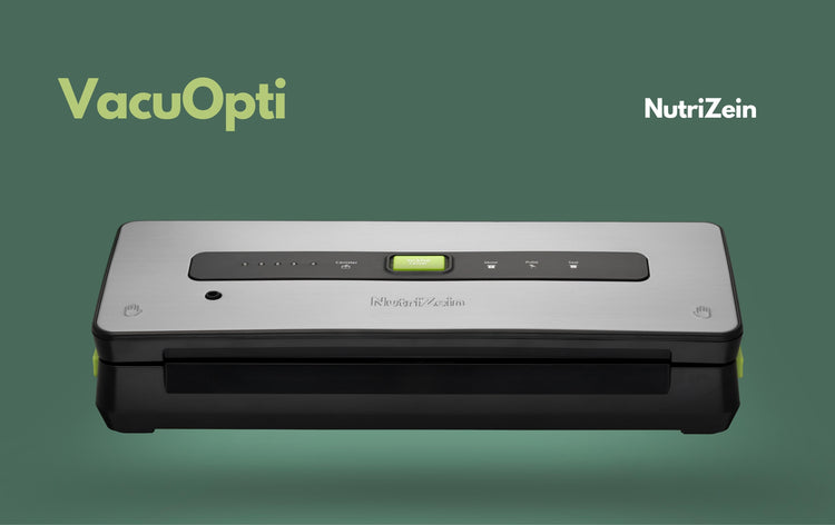 Vakuuminis maisto pakuotuvas „NutriZein VacuOpti NZVS6000“ su pjaustytuvu