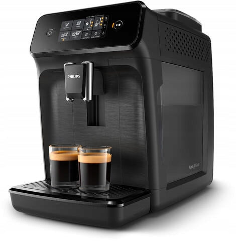 Automatinis kavos aparatas „Philips EP1200/00“ su malūnėliu, 15 bar, juodas – nuotrauka 1