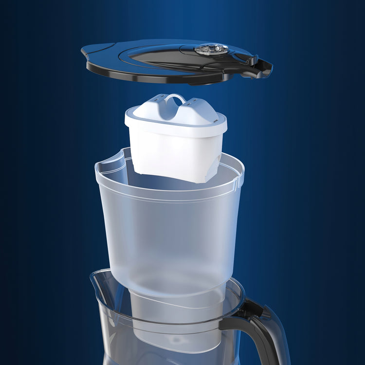 Filtruojantis ąsotis „Aquaphor Onyx“ 4,2 l su Maxfor+ kasete, baltas
