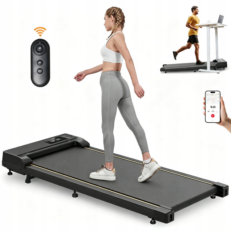 Elektrinis bėgimo takelis Walking Pad su 15° nuolydžiu ir pultu
