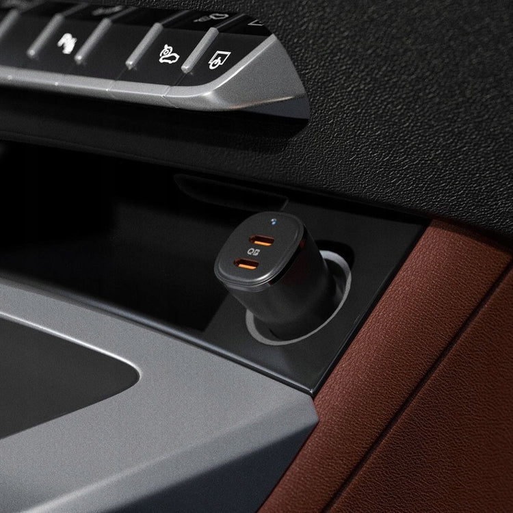 Automobilinis kroviklis „Spigen ArcStation Essential EV502“, 2× USB-C, PD, PPS