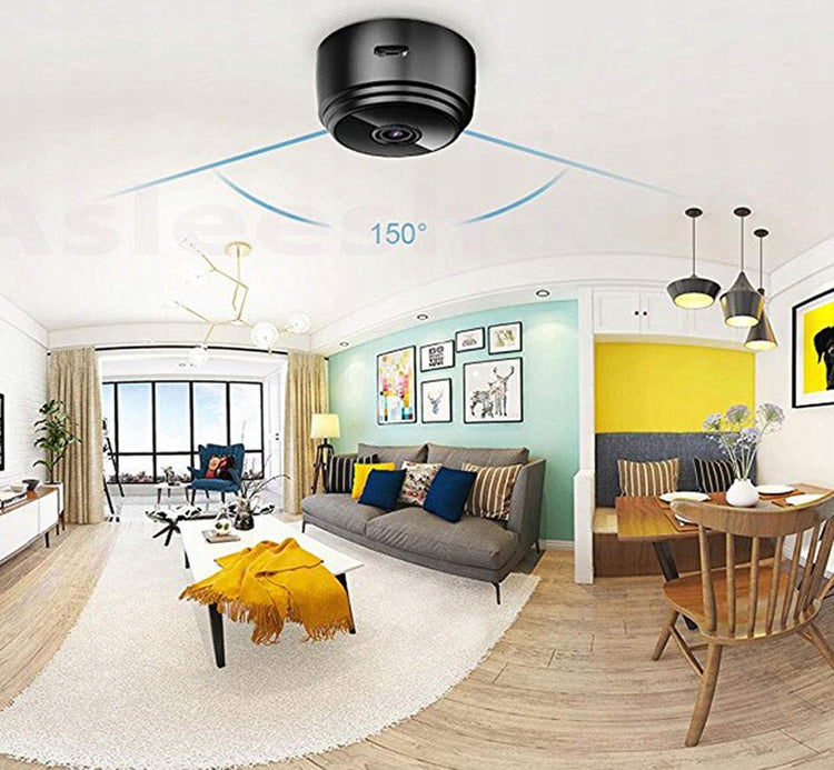 Mini Wi-Fi kamera-auklė „Renew Force“ Full HD su judesio aptikimu