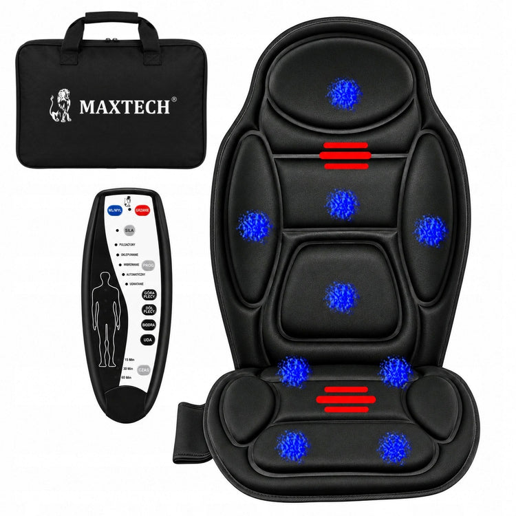 Vibracinis masažinis kilimėlis su šildymu „Maxtech MAX-V4“