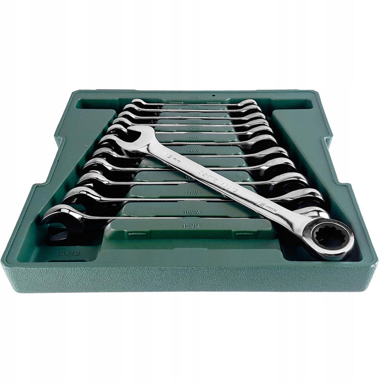 Kombinuotų raktų rinkinys „SATA ST09040-02“, 12 vnt.