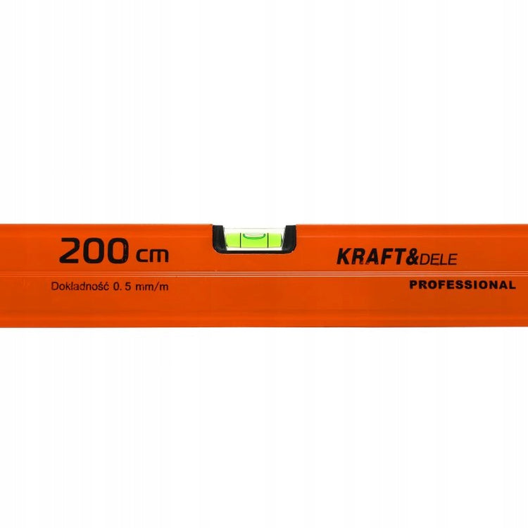 Aliuminis magnetinis gulsčiukas „Kraft&Dele KD10316“, 200 cm, 3 libelės