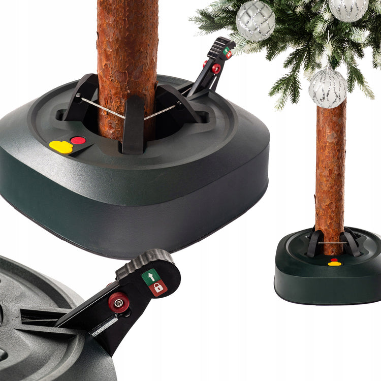 Savaime užsispaudžiantis eglutės stovas „RGL“, 13 cm anga, eglutėms iki 230 cm