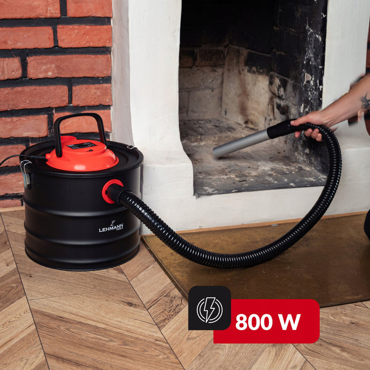 Pelenų siurblys su HEPA filtru „Lehmann“ 800 W, 15 l
