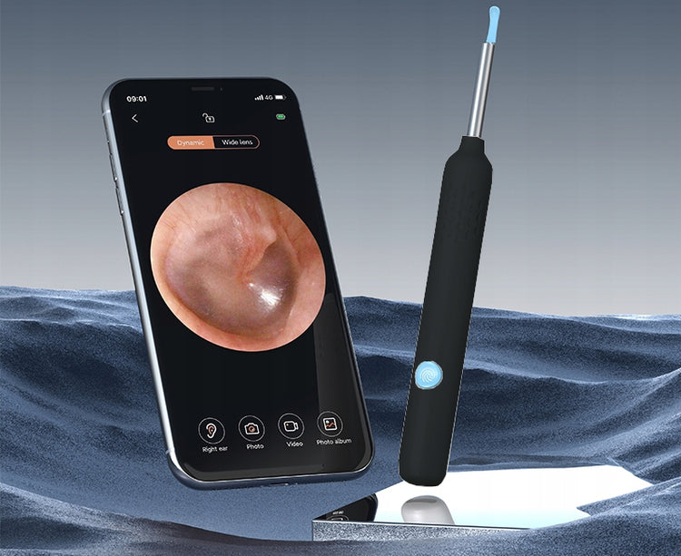 Ausų irigatorius su Wi-Fi kamera „Blow“, 6 antgaliai