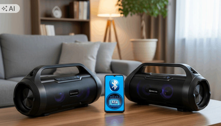 Nešiojama „Bluetooth“ kolonėlė „Manta SPK215“, 30 W, su FM radiju