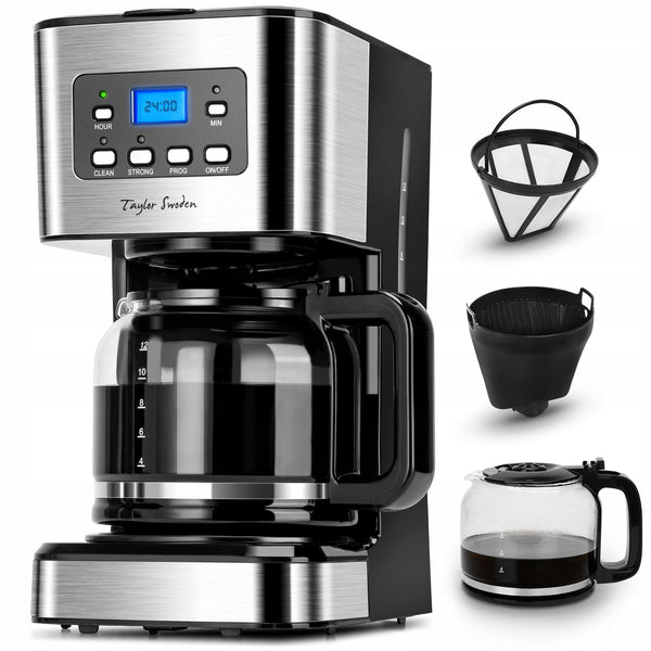 Kavavirė su laikmačiu „Taylor Swoden Darcy“, 950 W, 1,5 l, juoda