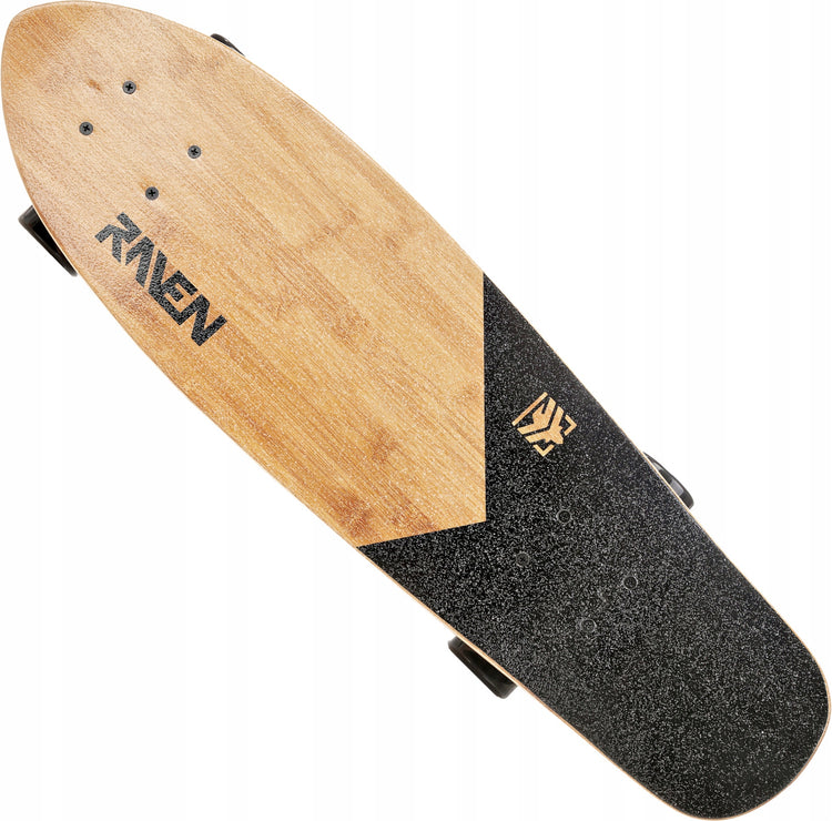 Riedlentė-longboard „Raven Trevix“ su ABEC-9 guoliais, juoda