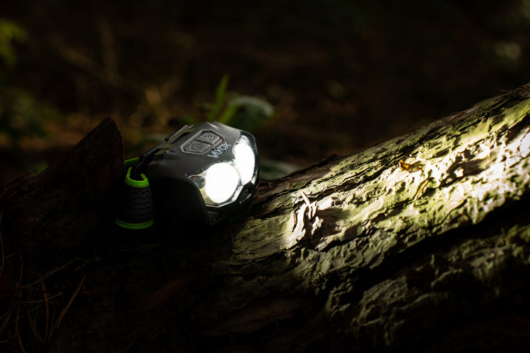 Įkraunamas LED žibintuvėlis ant galvos „Vayox“, 500 lm, USB-C, IPX6