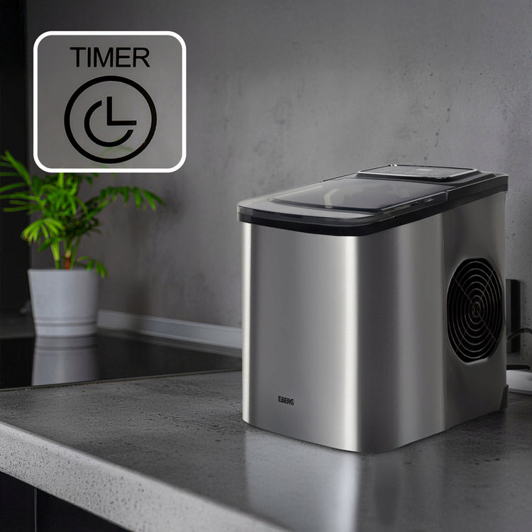Ledukų gaminimo aparatas „Eberg“ Inox, 12 kg per parą, 160 W