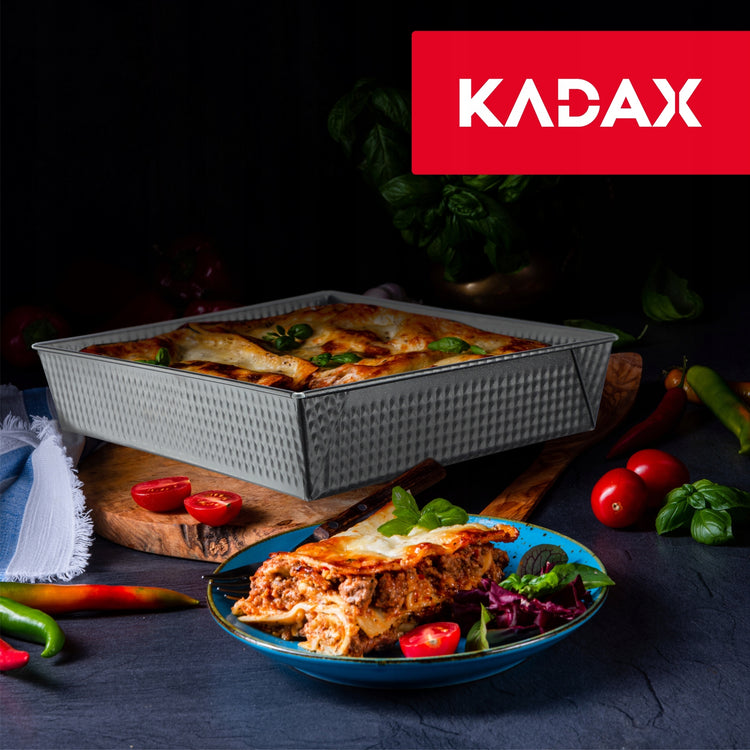 Stačiakampis kepimo padėklas „Kadax“ su nelimpančia danga, 30 × 25 × 6 cm