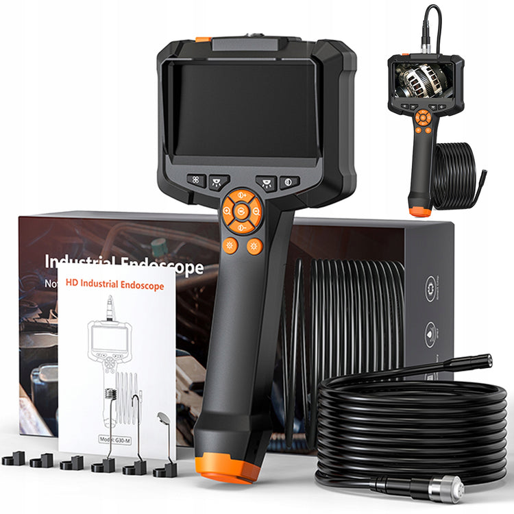Inspekcinė kamera-endoskopas su ekranu „MBG Line G30-M“ Full HD, 5 m
