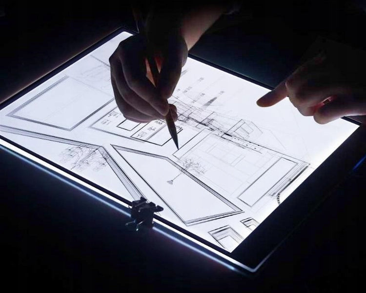 Šviečianti LED piešimo lenta „Craft Magic“ 15" su 1500 šablonų – nuotrauka 5
