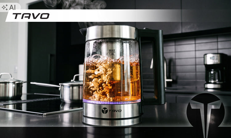 Elektrinis virdulys „TAVO BOIL702“, 1,8 l, 2400 W, su LED apšvietimu – nuotrauka 2
