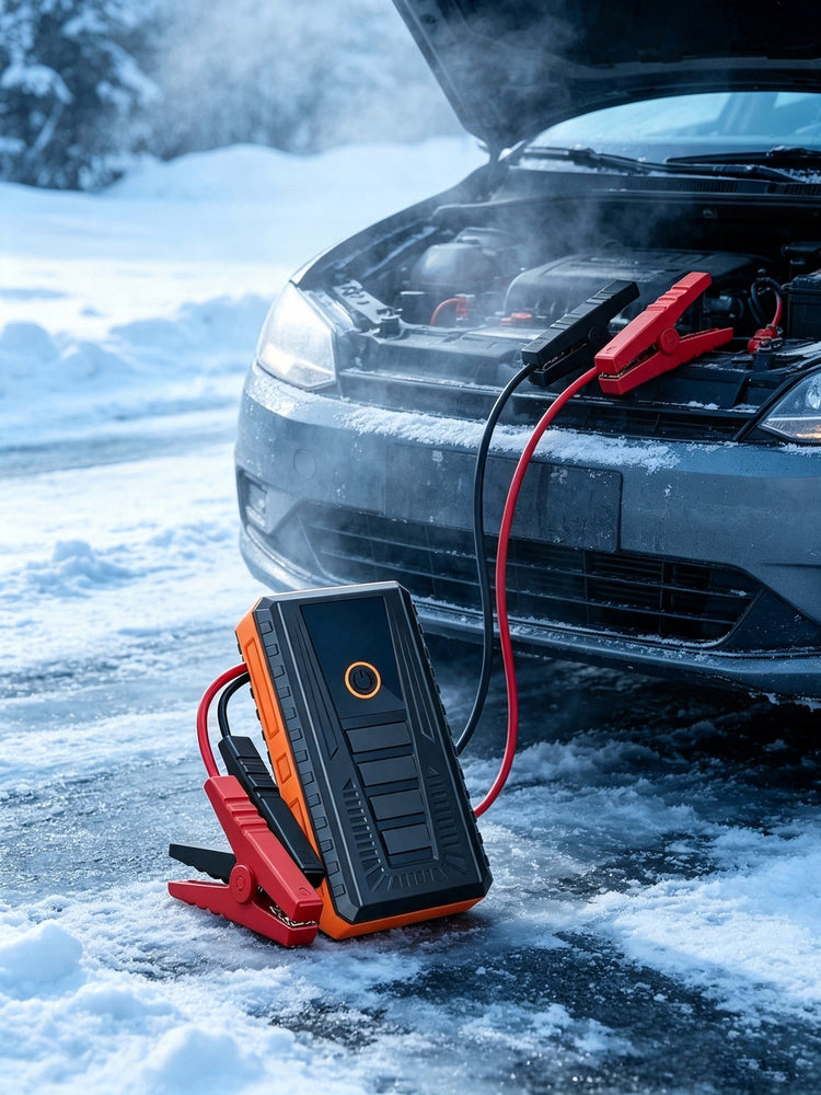 Automobilio užvedimo įrenginys „Kraft&Dele KD5491“, 800 A, 28000 mAh, atsparus kritimams