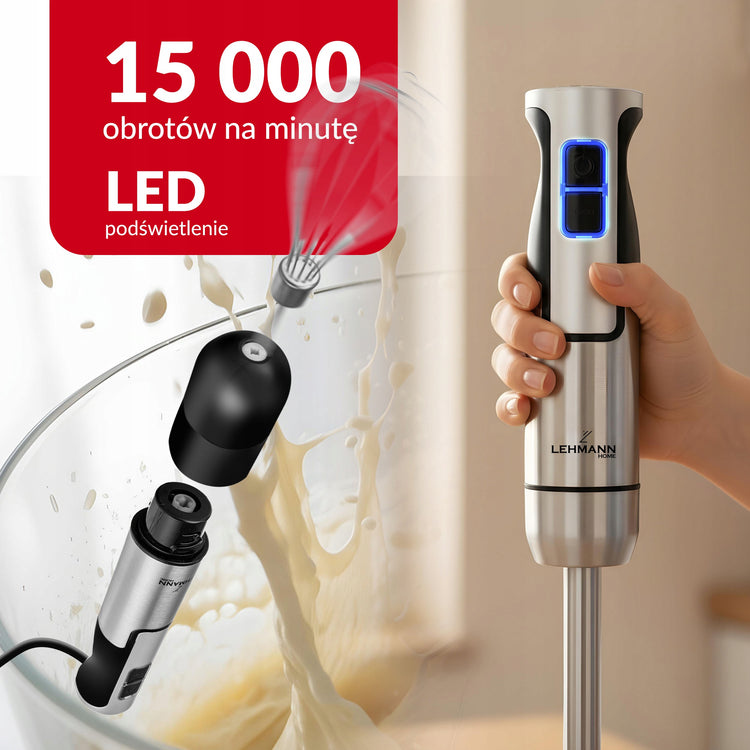 Rankinis trintuvas „Lehmann Chopsui“ su XL priedais, 1200 W