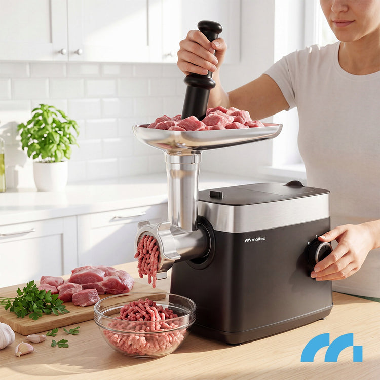 Elektrinė mėsmalė su daržovių pjaustykle „Maltec Meatsy2000“ – nuotrauka 5