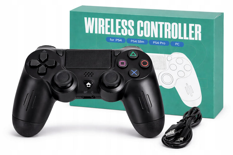 Belaidis žaidimų pultelis PS4 / PC „SF DoubleShock“ su vibracija, juodas