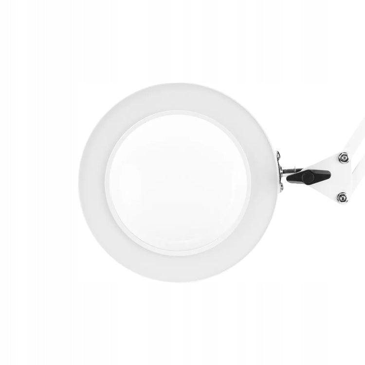 Stalinė LED lempa su didinamuoju stiklu „Glow 308“, USB, 8 W, balta