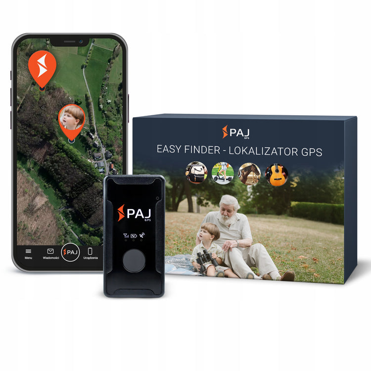 GPS sekiklis vaikams ir senjorams „PAJ Easy Finder 4G“ su SOS mygtuku – nuotrauka 1