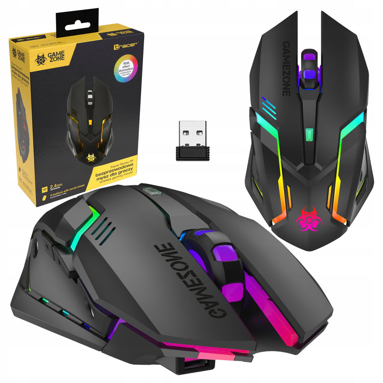 Žaidimų pelė „Tracer Gamezone Rocky“, 3200 DPI, RGB