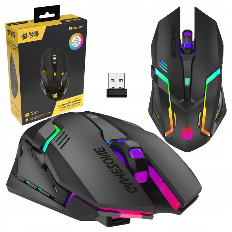 Žaidimų pelė „Tracer Gamezone Rocky“, 3200 DPI, RGB