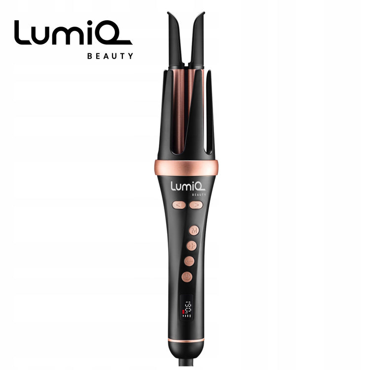 Automatinės garbanojimo žnyplės „LumiQ“ su jonizacija ir temperatūros reguliavimu