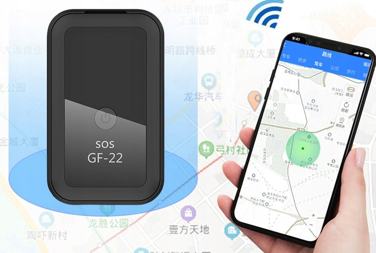 Mini GPS sekiklis su magnetu „Spreest GF-22“, nemokama programėlė