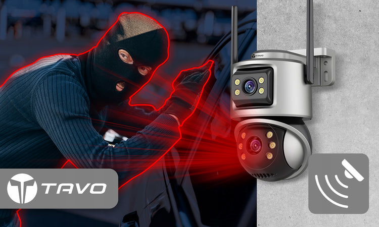 Lauko Wi-Fi kamera „Tavo Guardia“, 10 MP, 4K, besisukanti – nuotrauka 6