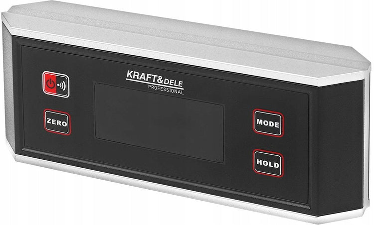Skaitmeninis magnetinis kampų matuoklis-gulsčiukas „Kraft&Dele KD3562“, 150 mm