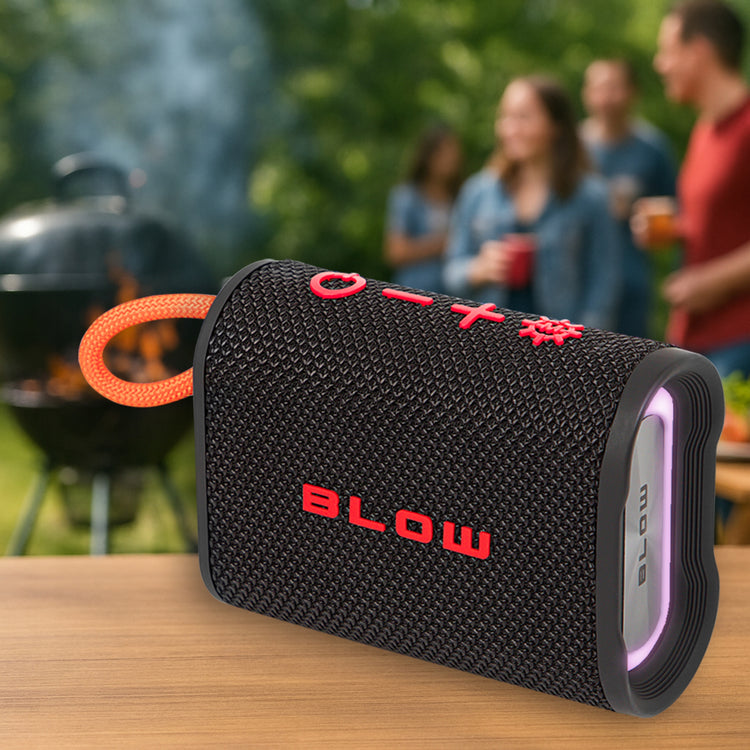 Vandeniui atspari Bluetooth kolonėlė „Blow Aqua Tune“ su RGB ir FM radiju, IP67, 5 W