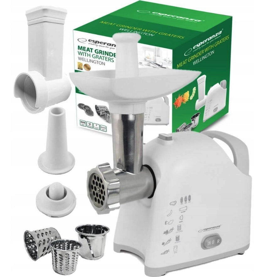 Elektrinė mėsmalė „Esperanza Wellington EKM033“, 2200 W – nuotrauka 1