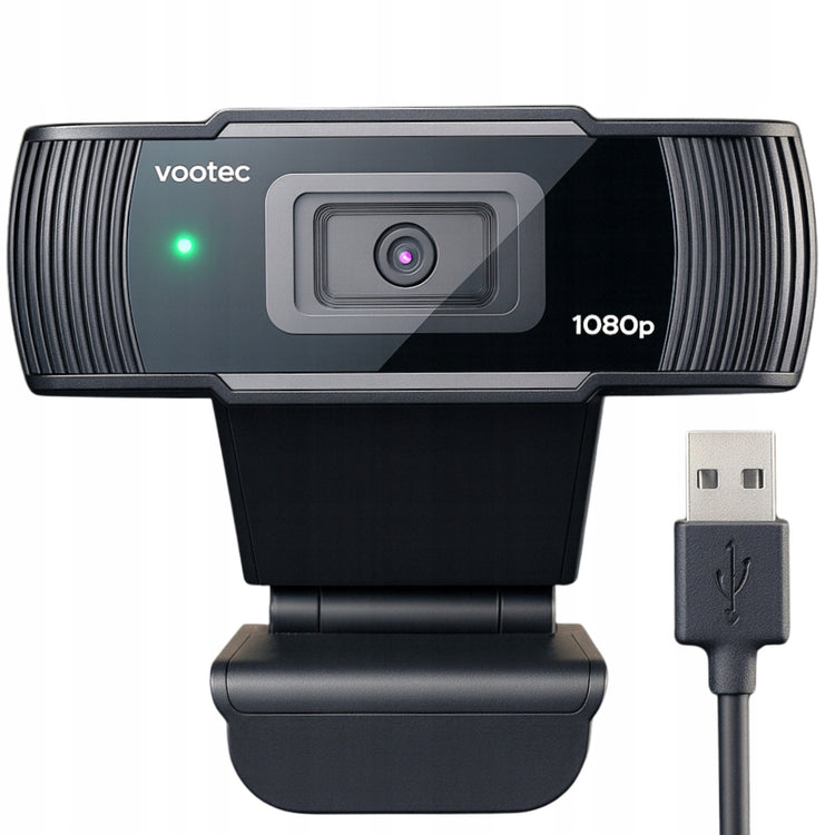 Internetinė kamera „eAdaptery“ Full HD 1080p su mikrofonu ir veido sekimu