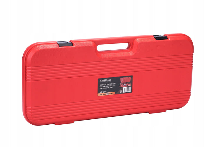 Variklio skirstymo fiksavimo įrankių rinkinys VAG 1.2 12V, 1.9 ir 2.0 TDI „Kraft&Dele KD12503“, 36 dalys