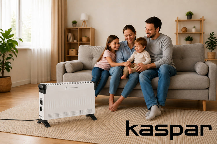 Konvektorinis šildytuvas „Kaspar“, 2000 W, su termostatu