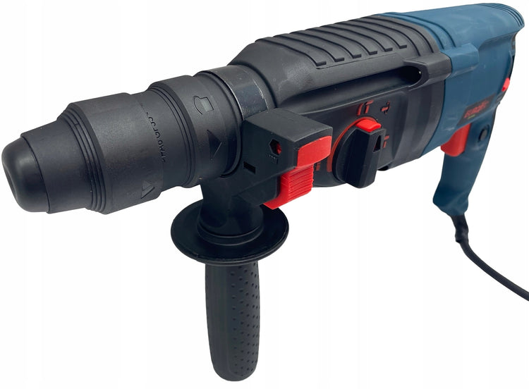 Perforatorius „Eurotec“ SDS+, 2600 W, su kaltais, grąžtais ir tepalu – nuotrauka 3